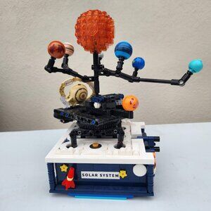 Solar System Building Kit Space Exploration Lego Compatible Rocket Astronomy Edu